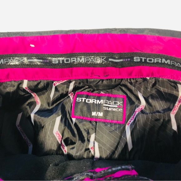 Sun Ice Size Medium Stormpack Insulated Cargo Ski/Boarding Pants Black - Picture 9 of 15